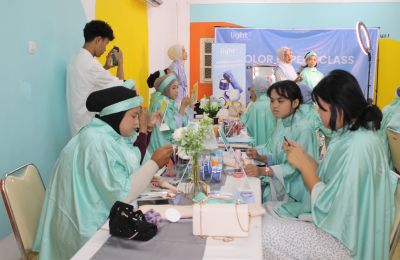 Event Beauty Class Oleh Siswa Jurusan Usaha Layanan Pariwisata (ULP)