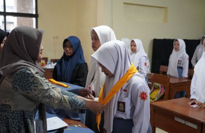 PAB "Penerimaan Anggota Baru" PMR Wira SMK PGRI 2 Kaliwungu Kudus