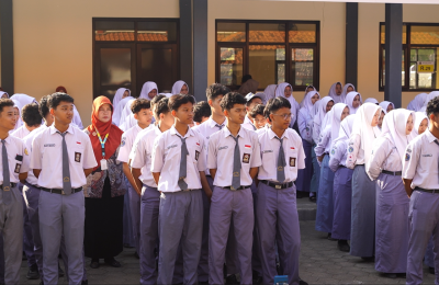 Apel Ikrar Deklarasi Damai Pelajar SMK PGRI 2 Kaliwungu Kudus