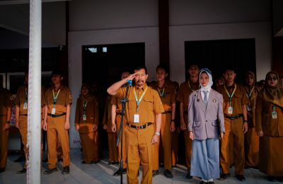 Upacara Dalam Memperingati HUT KE-81 RI