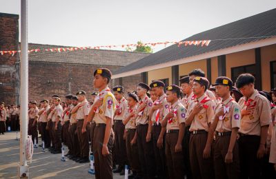 Apel Memperingati Hari Pramuka