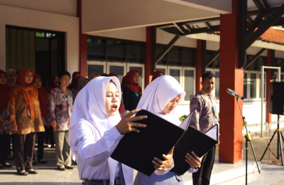 Ikrar Deklarasi Damai Pelajar SMK PGRI 2 Kaliwungu Kudus