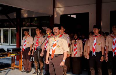 Apel Memperingati Hari Pramuka