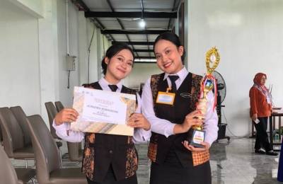 Juara 1 Restaurant Service Lomba LKS Kab Kudus 2026